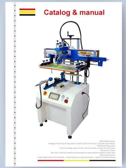 FA-400 500 600RSN Curved Screen printing machine(Servo Motor)