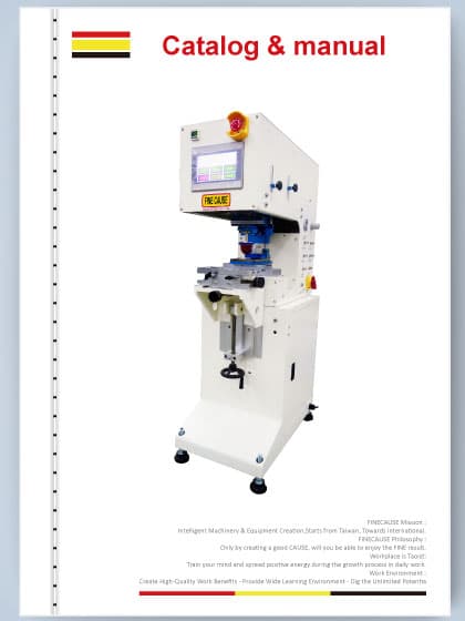 FC-191ANC Ink Cup Pad printing machine/Pad Printer DM