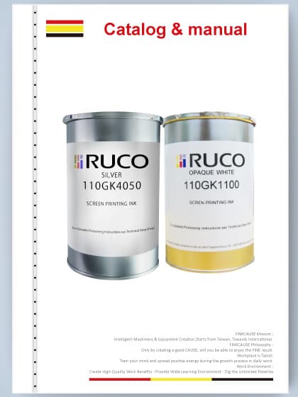 RUCO inks - 110GK series DM