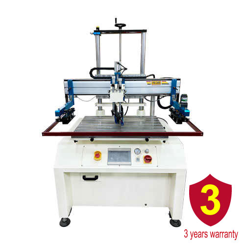 semi automatic screen printing machine by servo w/platform