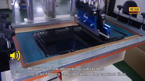Printing on ink absorbing substrates 
