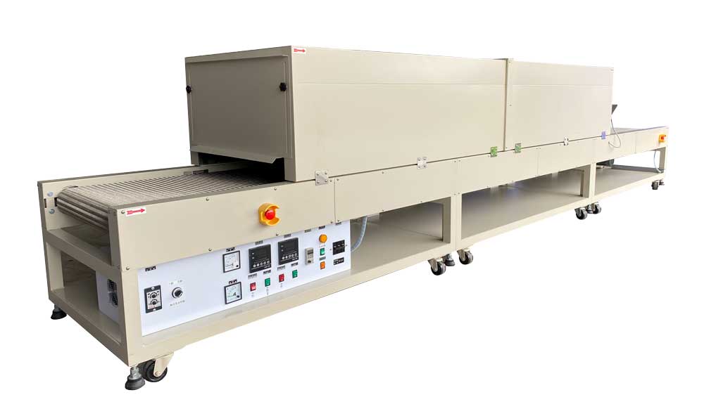 Infrared conveyor dryer / infrared conveyor oven