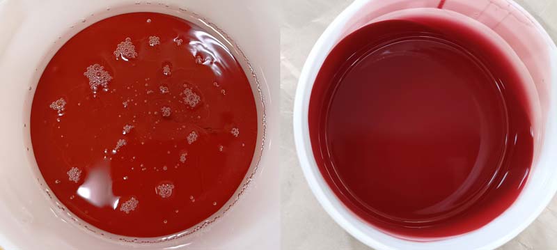 矽油+矽油-使用前