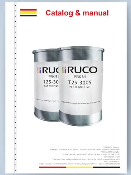 RUCO inks - T25 B series DM