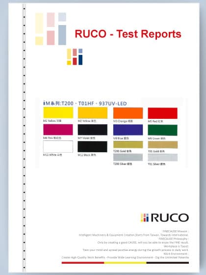 Declaration of RoHS Compliance - series T200