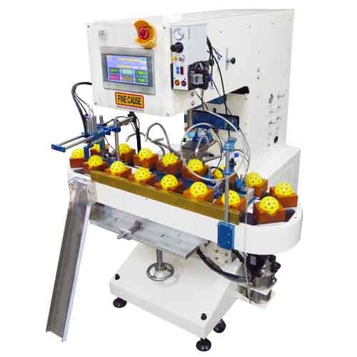 Pad printing machine with carousel