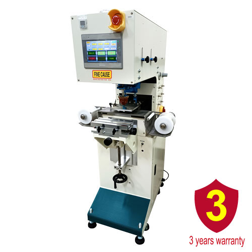 FC-161ENC semi automatic pad printing machine(Running Steel Plate Single-Color Ink Cup)