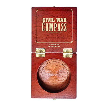 Screen Printing - Wooden Compass Case (coating)