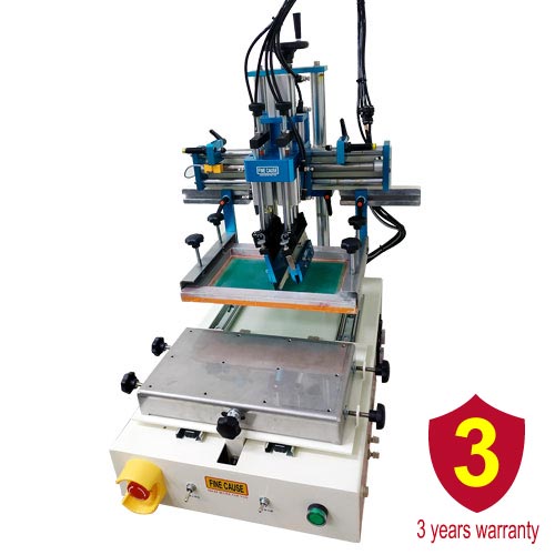 Desktop screen printing machine