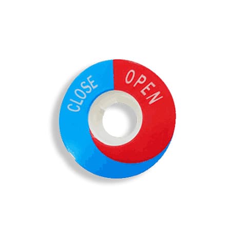 Pad printing - 2-color printing - Nylon material indicator ring
