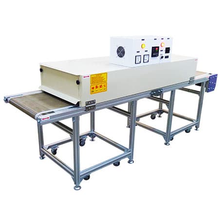 Infrared conveyor dryer