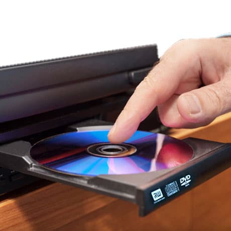 DVD/CD player shell printing
