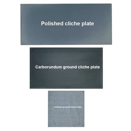 Pad Printing Cliche Plate Polishing/Carborundum Sandblasting