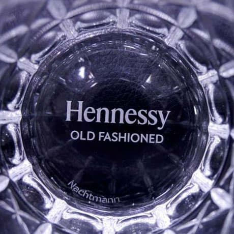 Laser Engraving - Hennessy Old-Fashioned Glass