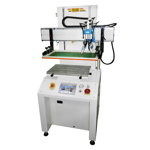 Flat surface screen printer(dual axle servo motor )