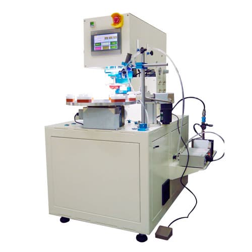 Rotating table pad printing machine(Automatic Surface Cleaning Rotary Platform )