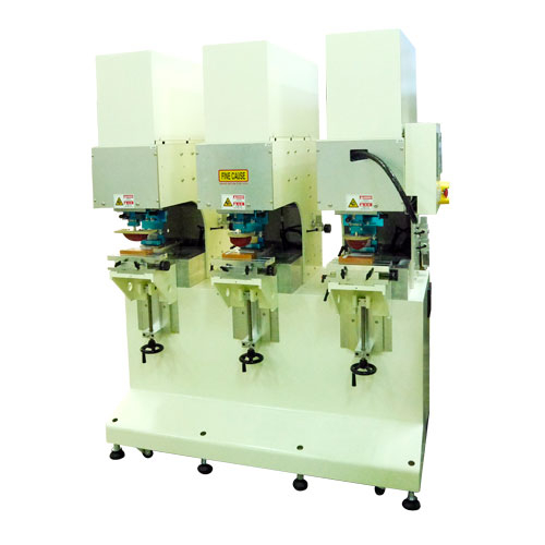 3 Color Pad Printing Machine(Two-Axis Servo Ink Cup)