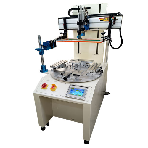 FA-400TXN-YQ Index Table Screen Printing Machine by Biaxial Servo