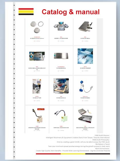 Pad Printer Accessories Catalog