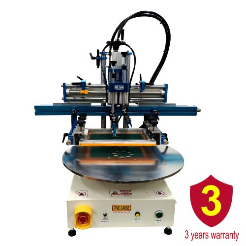 Desktop Screen Printer with Rotary Table